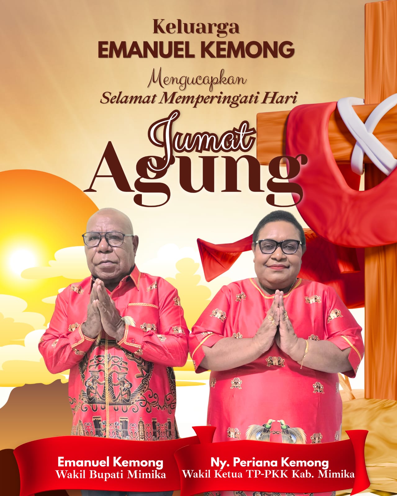 Iklan Jumat Agung Wabup