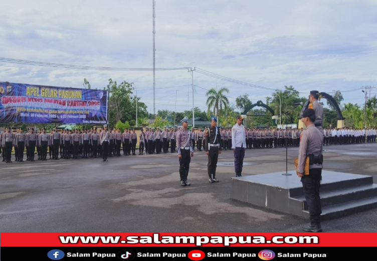 Gelar Operasi Keselamatan Cartenz Selama 14 Hari, Hal-hal Berikut Jadi Targetnya