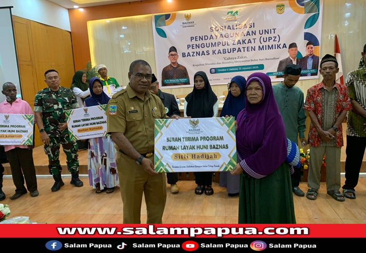 Baznas Mimika Gelar Sosialisasi Pendayagunaan 125 Petugas UPZ