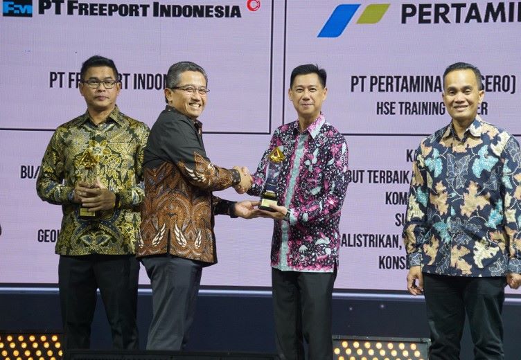 Freeport Indonesia Sabet 5 Penghargaan Dari Kementerian ESDM