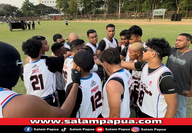 Epic Comeback, Papua Black Pearls Asal Timika Kalahkan Tim Semarang Di Merdeka Bowl 2024