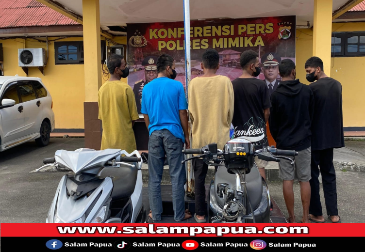 Geng Remaja Spesialis Bobol Counter Pulsa Dan Curanmor Ditangkap Polisi