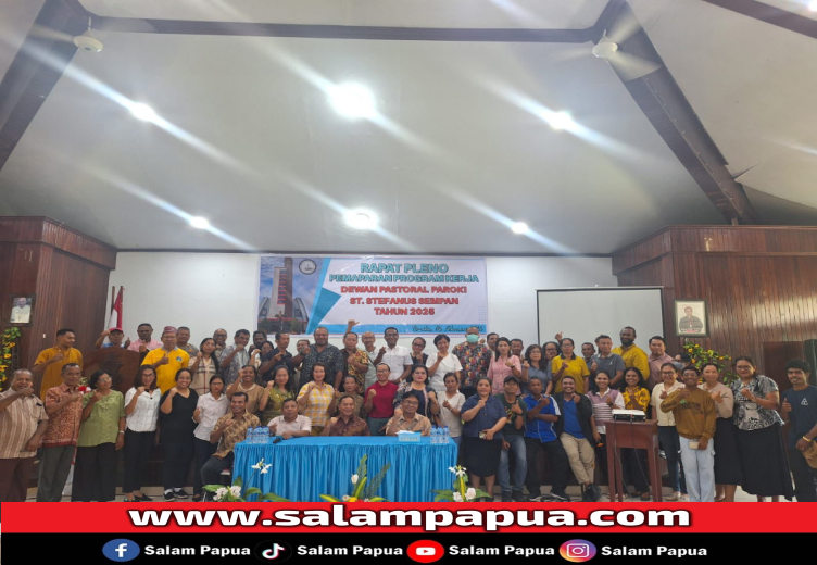 DPP Santo Stefanus Sempan Timika Paparkan Program Kerja 2025