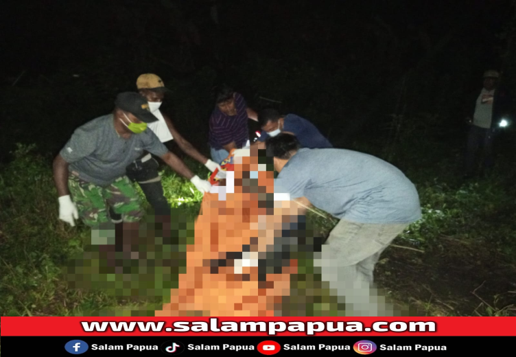 Mayat Pria Tanpa Identitas Ditemukan Di Kampung Hiripau Mimika Timur