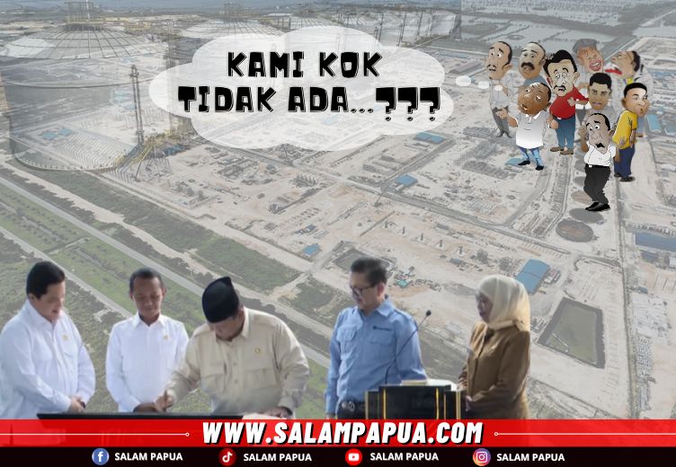 Tuan Tanah Papua Terlupakan Pada Peresmian Produksi Smelter Freeport ?