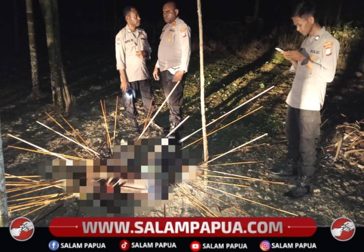Pria Tewas Tertancap Puluhan Anak Panah Di Kwamki Narama, Polisi Siaga Cegah Konflik