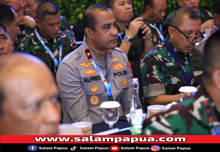 Kapolda Papua Tengah Hadiri Rapim TNI-Polri 2025: Perkuat Sinergi Demi Keamanan Nasional