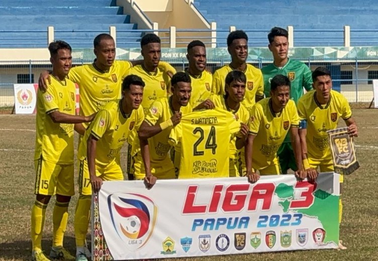 Menang Di Laga Perdana Liga 3 Papua 2023, WBFC Mimika Tundukkan Biak United 2-0
