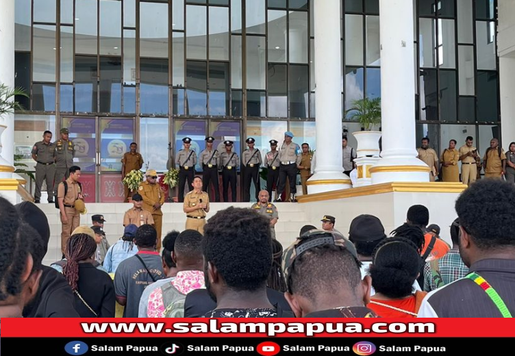 Aliansi Pemuda Amungme Demo, Minta Kuota 20 Persen CPNS Untuk Umum Dihapuskan