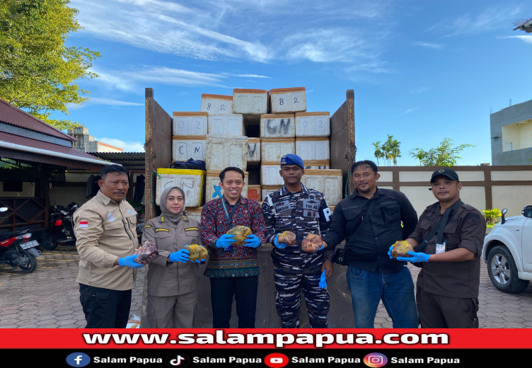 Karantina Papua Tengah Kembali Gagalkan Pengiriman Dua Produk Hewan