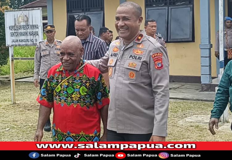 700 Personel Dikerahkan, Kapolda Pantau Pengamanan Freeport Di Tembagapura