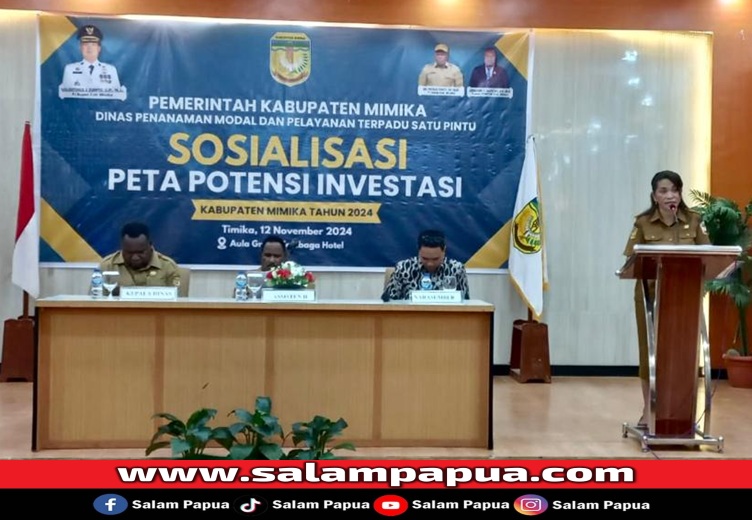 PARADE FOTO: Dinas PMPTSP Mimika Gelar Sosialisasi Peta Potensi Investasi