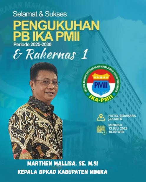 Iklan Ucapan PMII Dari Marthen Mallisa