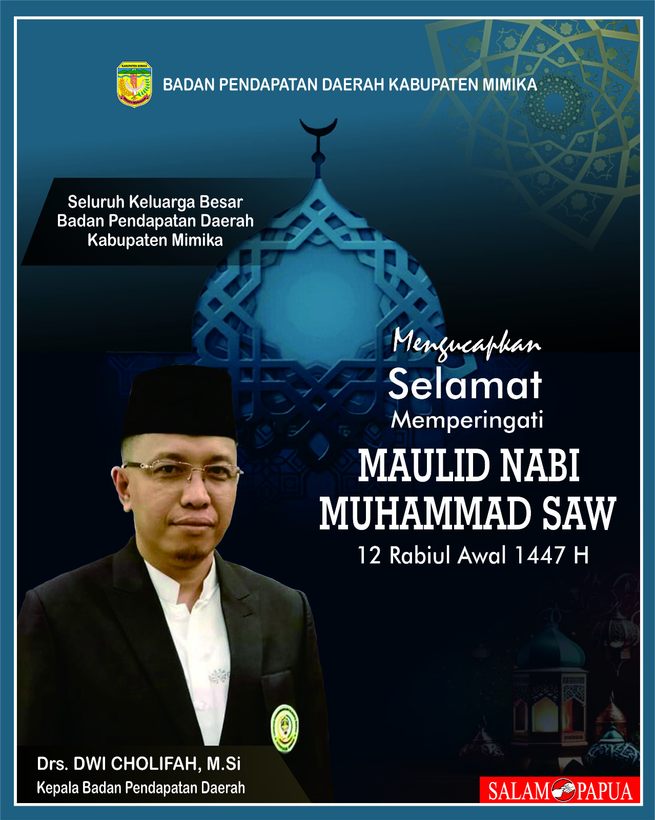 Iklan Maulid Bapenda