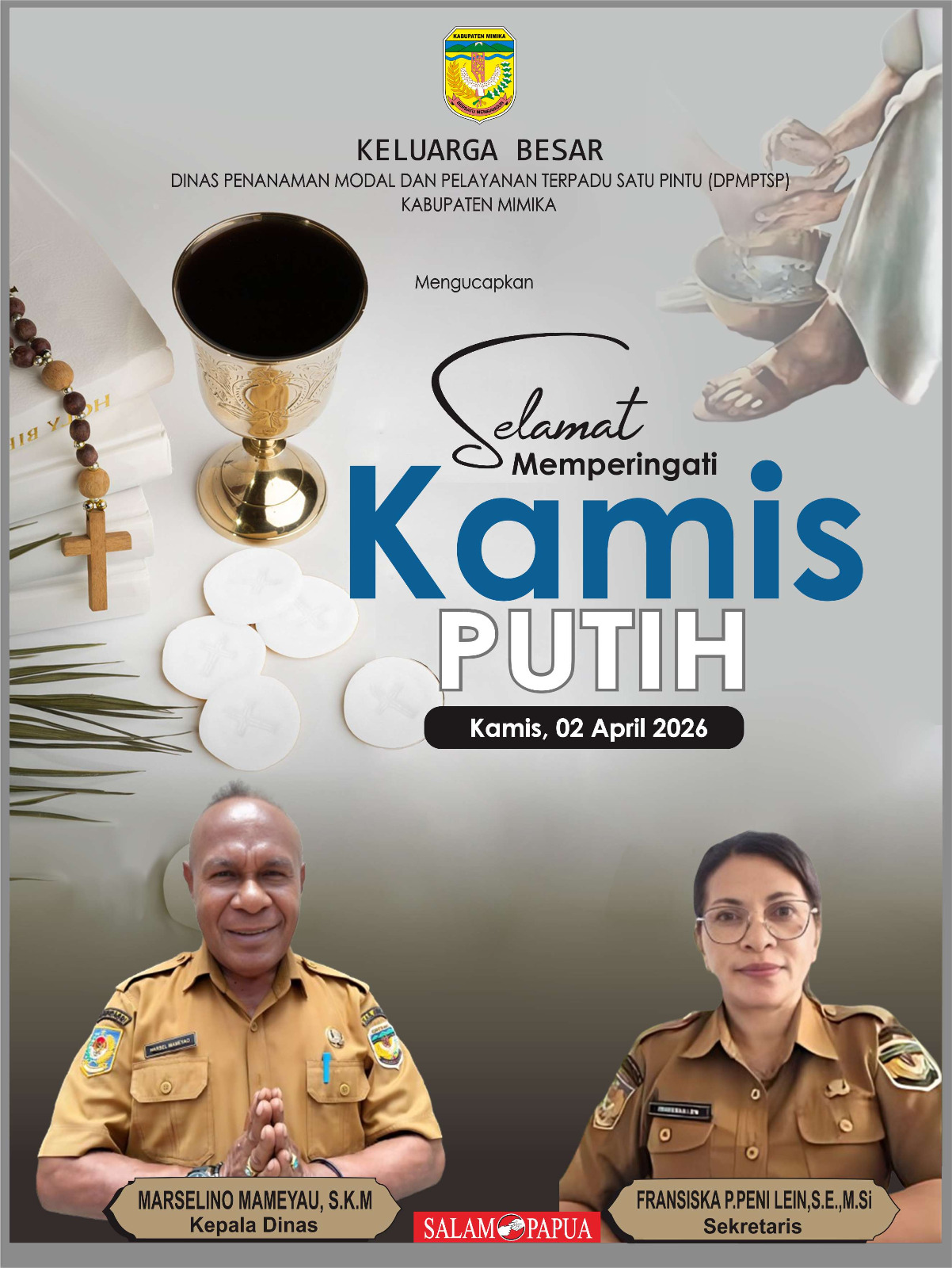 Iklan Kamis Putih Dinas Penanaman Modal