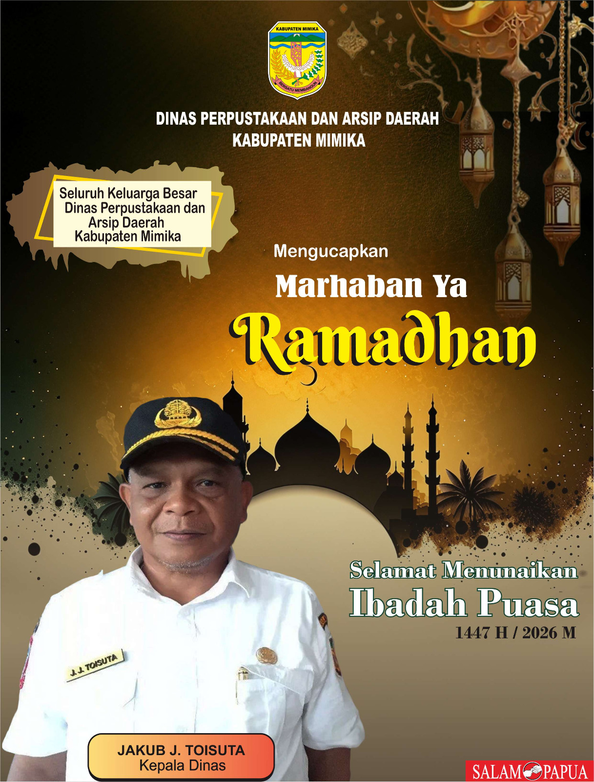 Iklan Ramadhan Dinas Perpustakaan