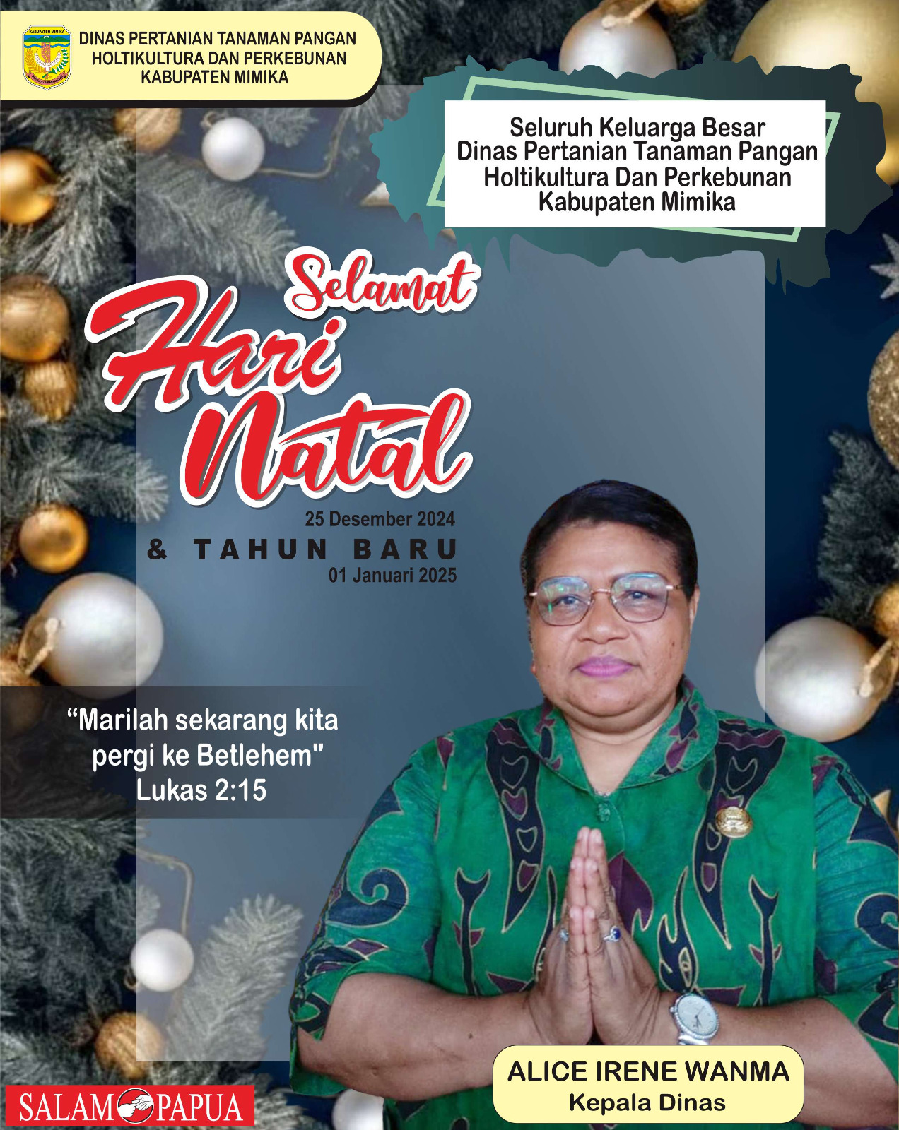 Natal Dinas Pertanian