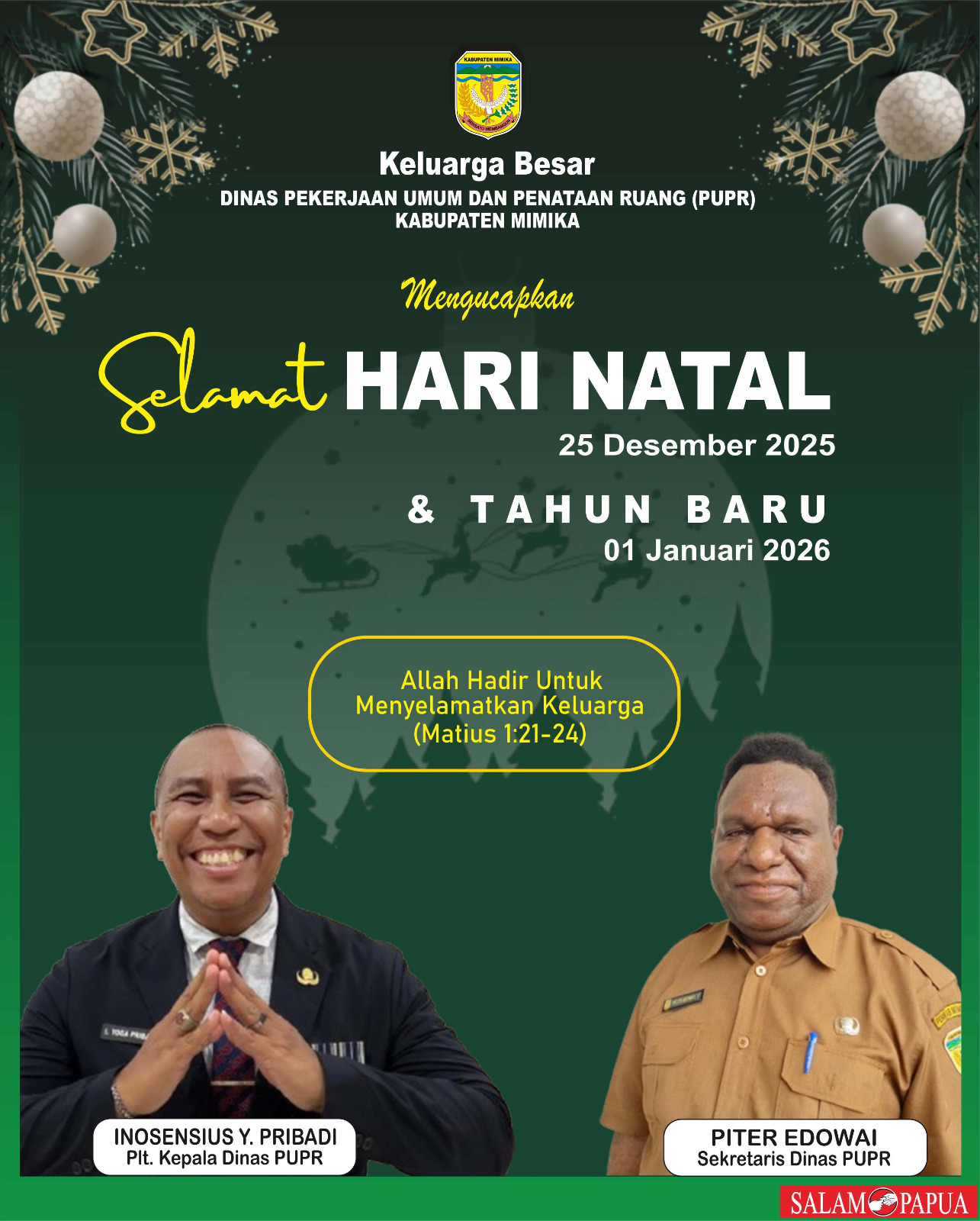 Iklan Natal PUPR