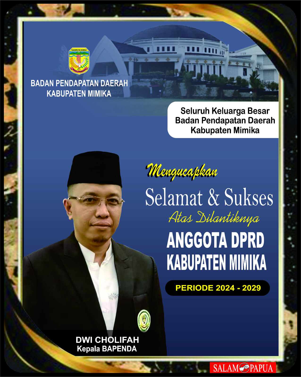 Iklan BPD Selamat DPRD