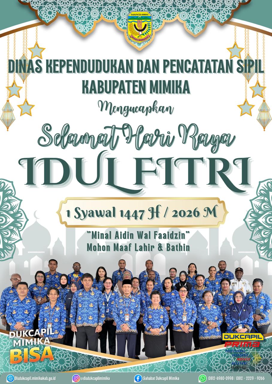 Iklan Idul Fitri Disdukcapil
