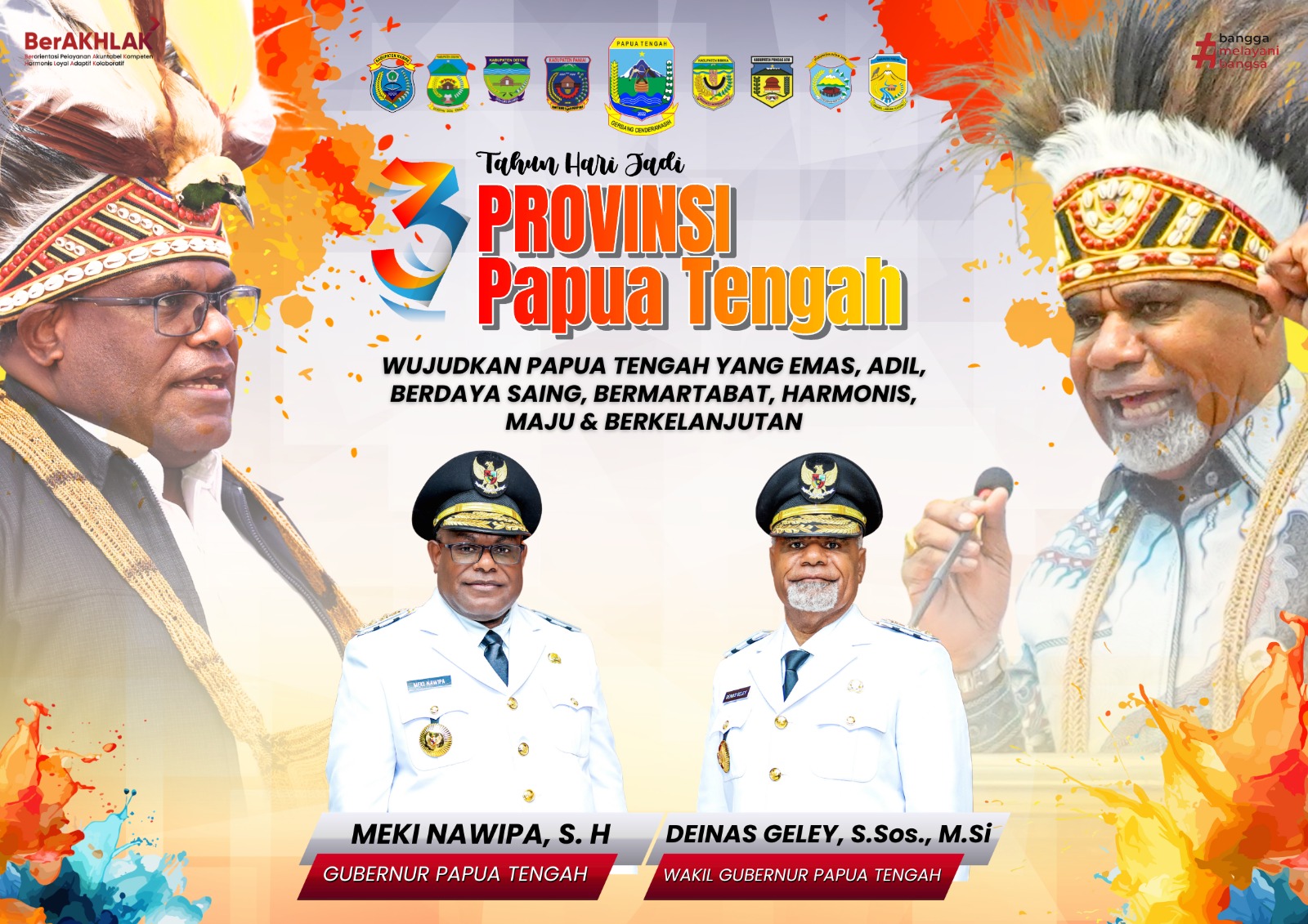 Iklan HUT Papua Tengah
