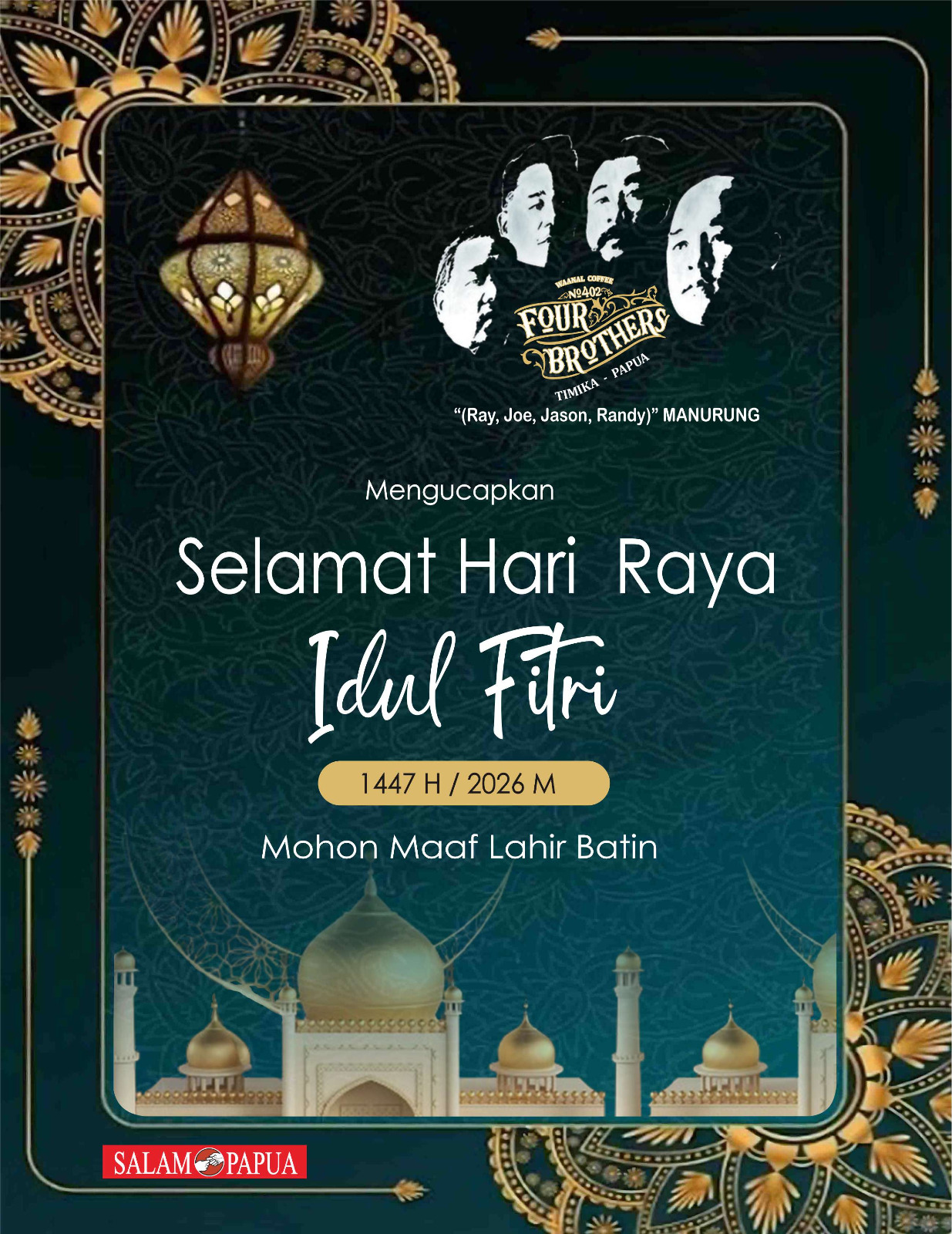 Iklan Idul Fitri Four Brothers