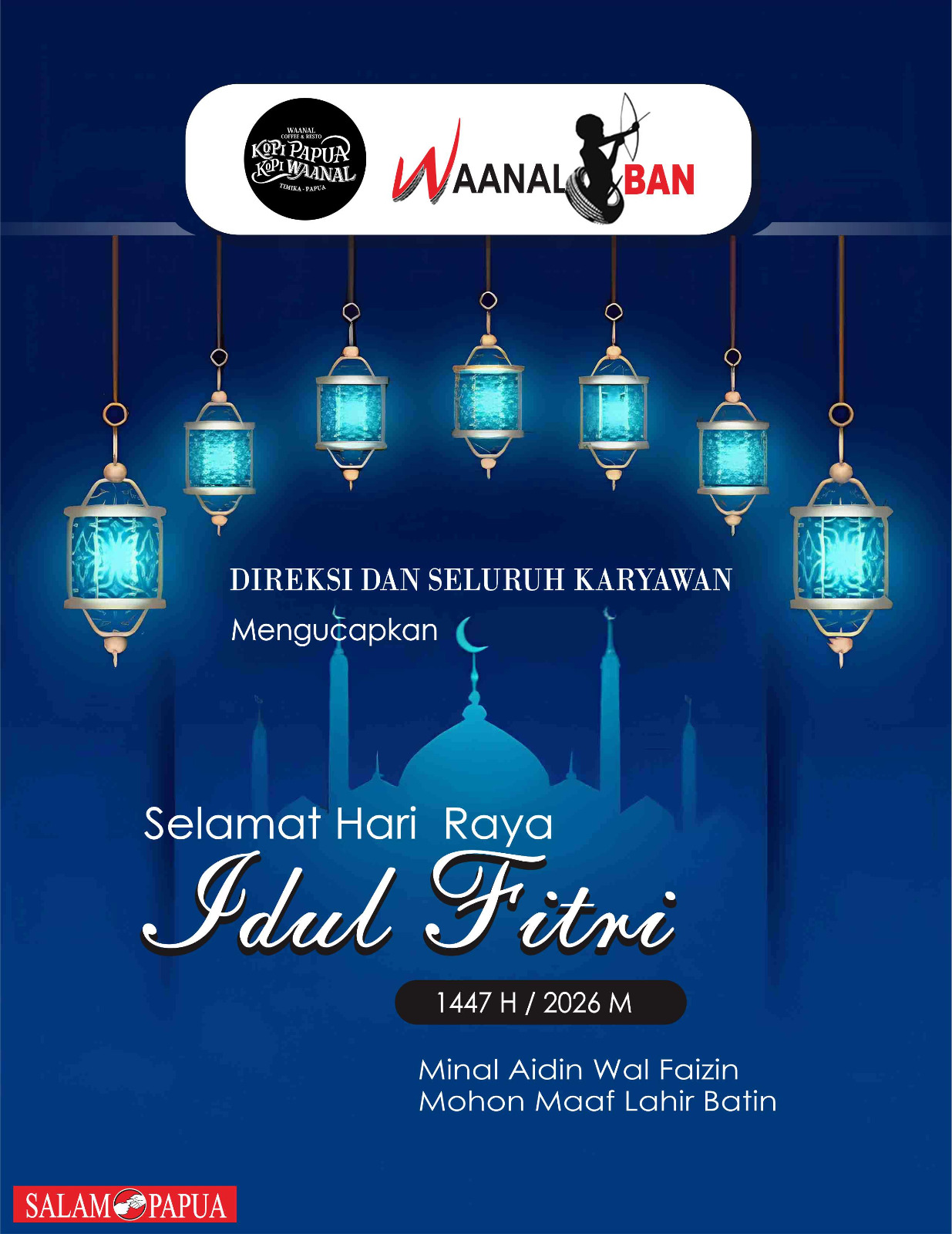 Iklan Idul Fitri Waanal Ban