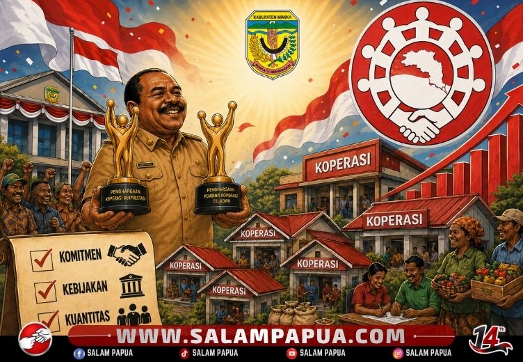 Jangan Salah, Koperasi Award 2026 Yang Diterima Mimika Adalah Penghargaan Atas Komitmen Pemerintah Bukan Hasilnya
