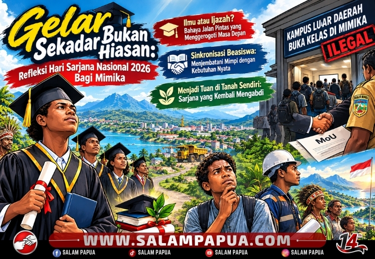Gelar Bukan Sekadar Hiasan: Refleksi Hari Sarjana Nasional 2026 Bagi Mimika