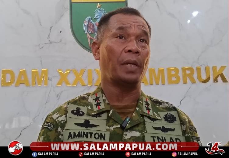 Pangdam Mayjen TNI Aminton Manurung Tegaskan Kehadiran TNI Bukan Untuk Menakut-nakuti Masyarakat
