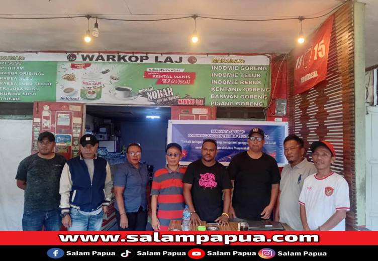 Forum Pelanggan Telkom-Telkomsel Timika Layangkan 11 Tuntutan Soal Gangguan Internet