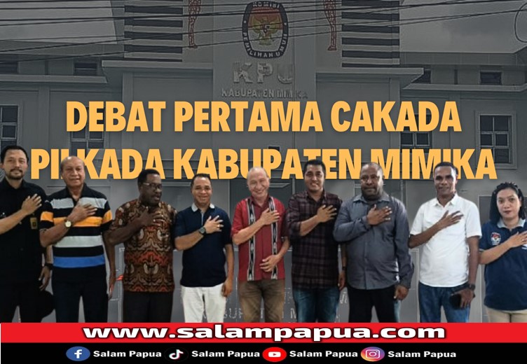 KPU Gandeng Lima Panelis Pada Debat Pertama Cakada Mimika, Debat Menjadi Momen Penting Bagi Paslon