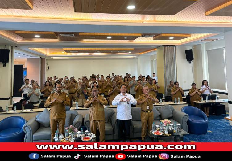 BPKP Provinsi Papua Tengah Dampingi Pemkab Mimika Dalam Penilaian Mandiri SPIP Terintegrasi 2025