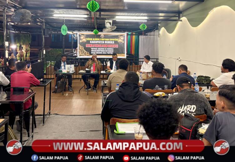 Alumni Cipayung Mimika Diskusikan Rotasi Jabatan Bersama Bupati