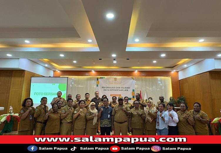Dinkes Mimika Gelar Rekonsiliasi Dan Validasi Data Kepesertaan JKN Tahun 2025