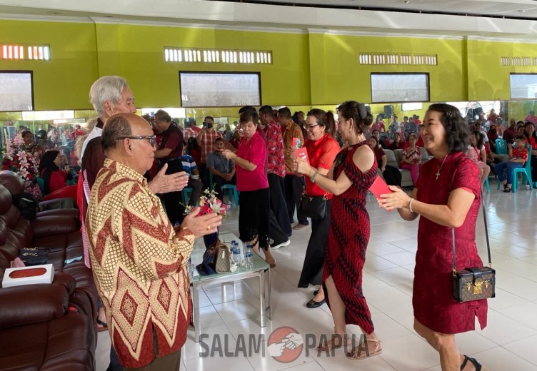 Masa Menjelang Pemilu, Ketua PSMTI Mimika Merayakan Imlek 2024 Secara Sederhana