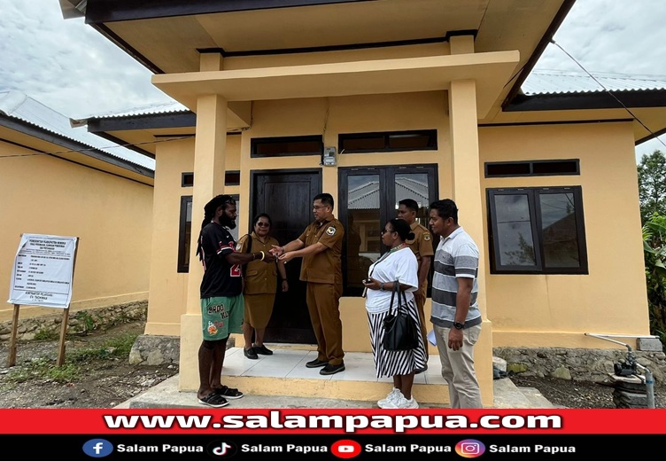 Melalui Pokir Dewan, Pemkab Mimika Bangun 123 Rumah Layak Huni