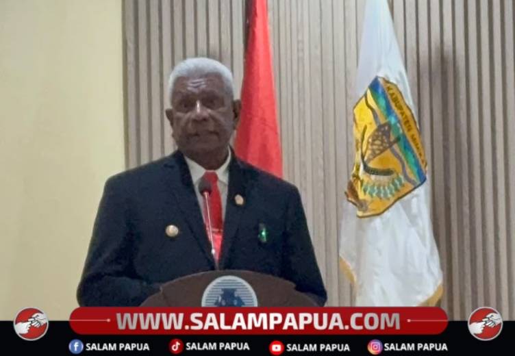 Bupati Mimika Imbau Warga Gunakan Masker Hadapi Kabut Asap