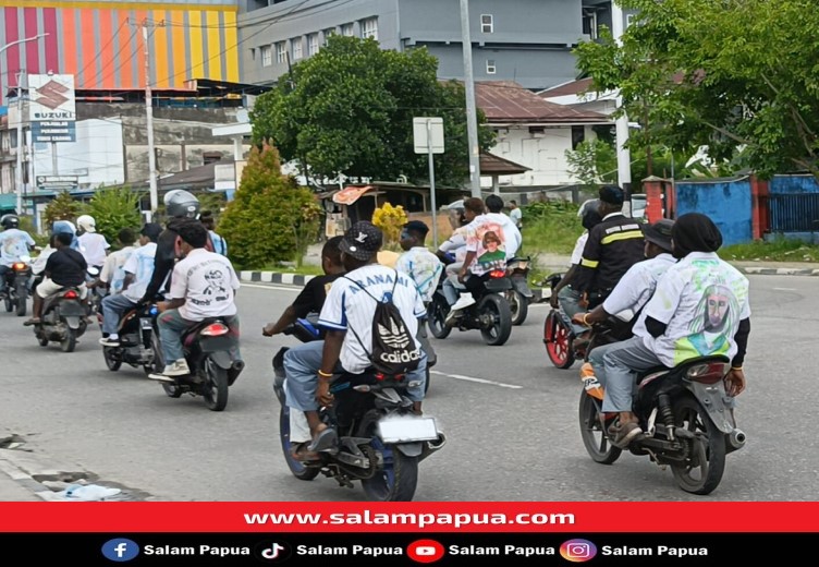 Knalpot Racing Meraung-raung, Konvoi Kelulusan Siswa SMA Di Timika Meresahkan Warga