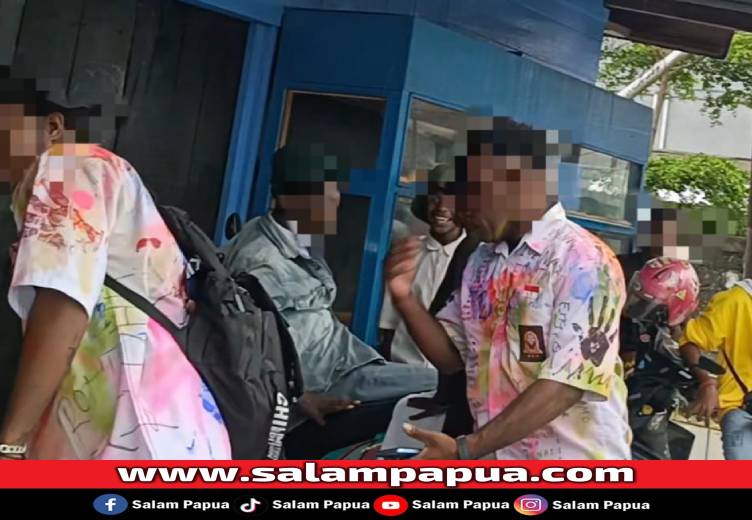 Aksi Coret-Coret Seragam Warnai Kabar Kelulusan SMA-SMK Di Timika