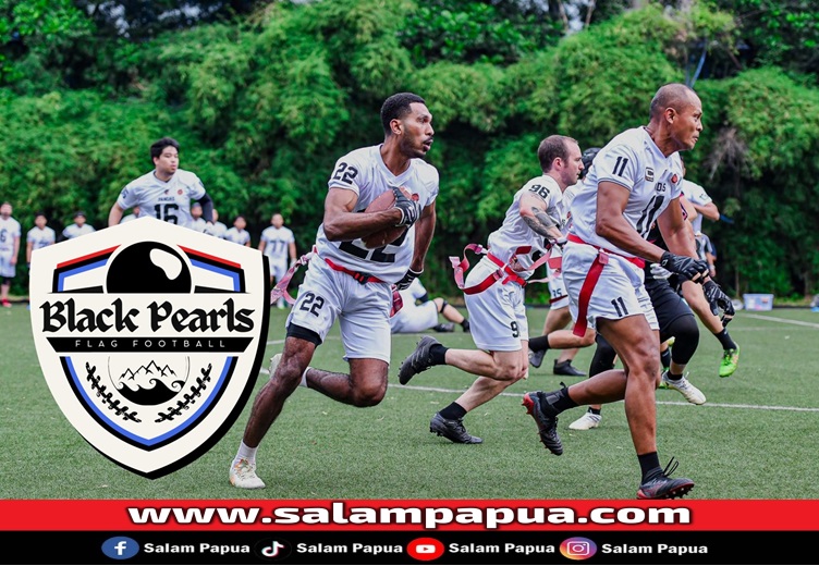 Papua Black Pearls Wakili Timika Di Turnamen Bergengsi Merdeka Bowl 2024