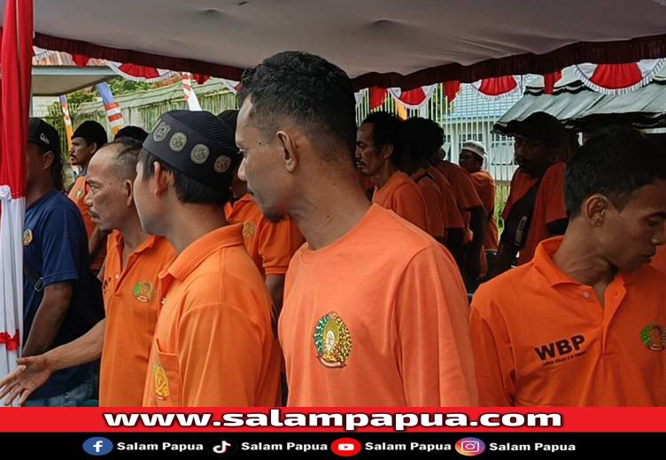 122 Penghuni Lapas Timika Terima Remisi Natal 2025
