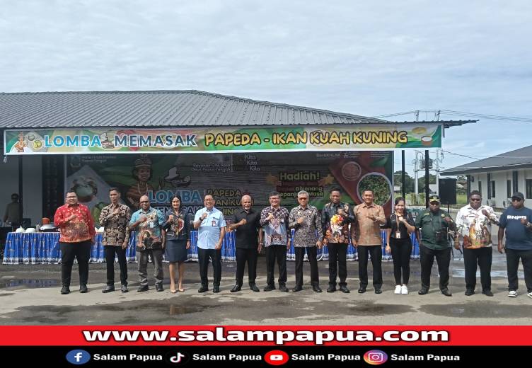 Sambut Hari Otsus, Papua Tengah Buka Lomba Masak Papeda Ikan Kuah Kuning