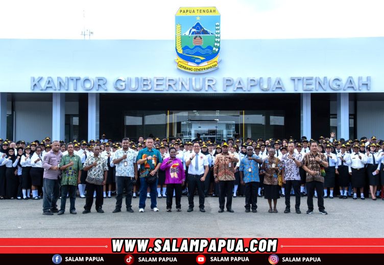 Pemprov Papua Tengah Resmi Serahkan SK CPNS Formasi 2024
