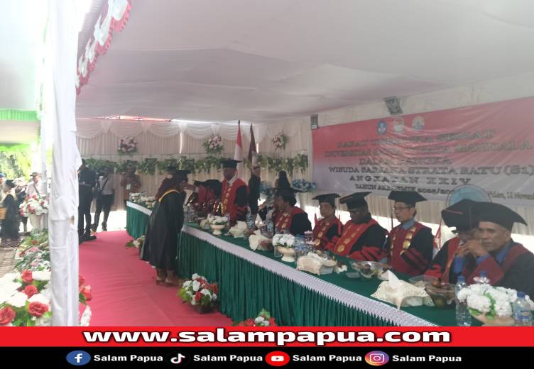 Uswim Nabire Cetak 402 Lulusan Baru Dari Lima Fakultas