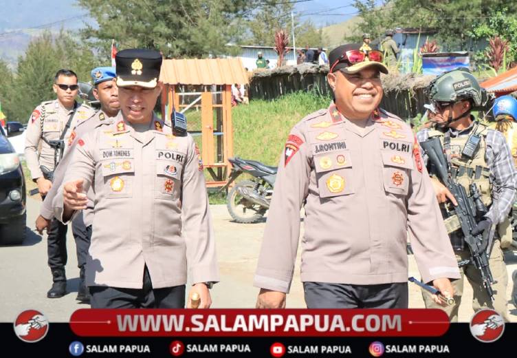 Pastikan Keamanan Pascapembakaran Kantor Pemerintahan, Kapolda Papua Tengah Berangkat Ke Puncak