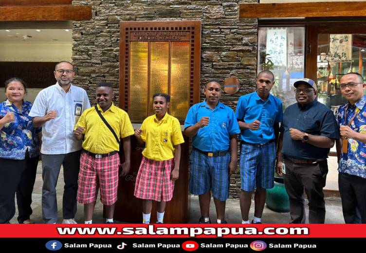 Empat Pelajar SATP Wakili Indonesia Di AIMO 2025, Claus Wamafma: Bukti Fondasi Pendidikan Di Mimika Sudah Kokoh