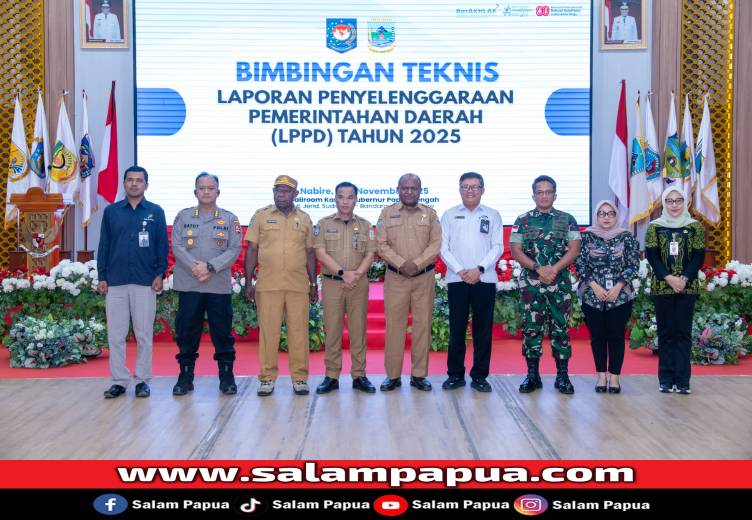 Pemprov Papua Tengah Gelar Bimtek LPPD Tahun 2025, Dorong Tata Kelola Pemerintahan Yang Akuntabel