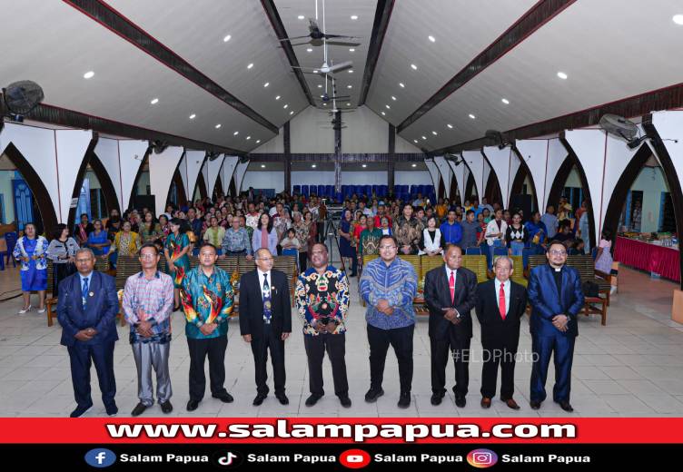 Teguhkan Iman Dan Persaudaraan, PGPI Bersama Pemprov Papua Tengah Rayakan Nataru