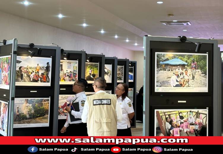Kenalkan Wajah Pahlawan Kesehatan, Mimika Buka Pameran Foto